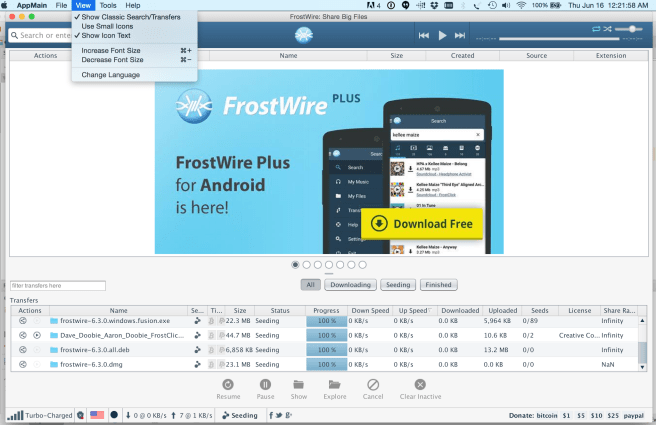 FrostWire Search