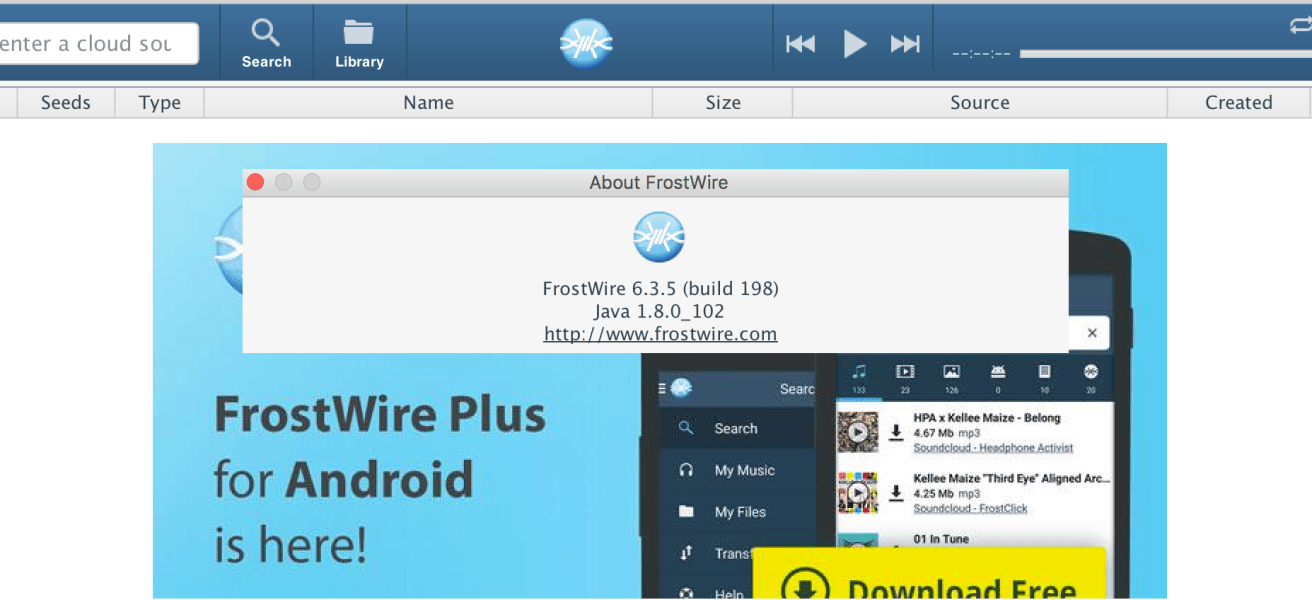 Get FrostWire 6.3.5. for Windows, Mac and Linux! – Official FrostWire Blog