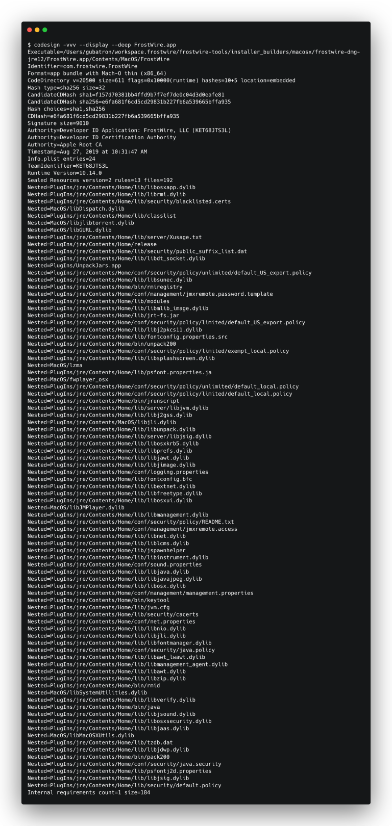 FIXED: Apple Notarization issue: “The signature of the binary is ...