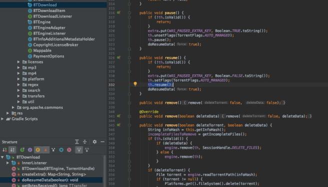 btdownload_java_code_in_IDE